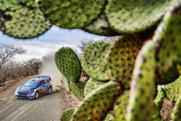 OTT TANAK RALLYE : WRC Motorsport Rallye WM Mexiko - Leon - 08 03 2017 SPresse Panoramic 