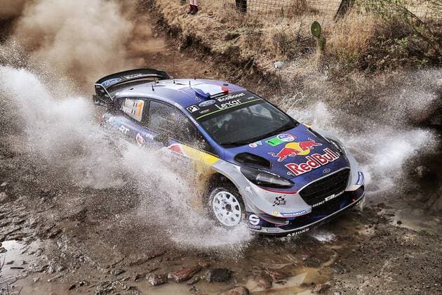 Sebastien OGIER RALLYE : WRC Motorsport Rallye WM Mexiko - Leon - 08 03 2017 SPresse Panoramic 