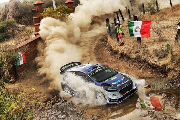 OTT TANAK RALLYE : WRC Motorsport Rallye WM Mexiko - Leon - 08 03 2017 SPresse Panoramic 