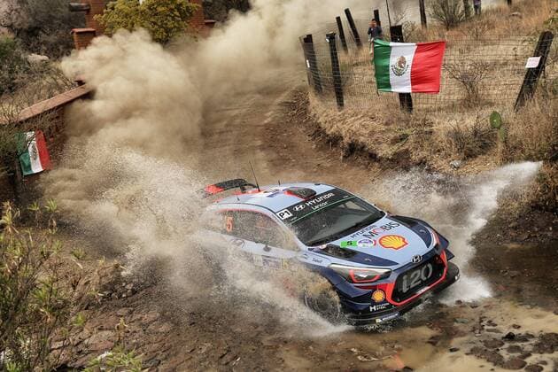 Thierry Neuville RALLYE : WRC Motorsport Rallye WM Mexiko - Leon - 08 03 2017 SPresse Panoramic 