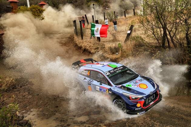 Haydon PADDON RALLYE : WRC Motorsport Rallye WM Mexiko - Leon - 08 03 2017 SPresse Panoramic 