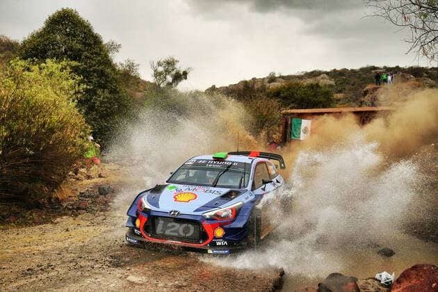 Haydon PADDON RALLYE : WRC Motorsport Rallye WM Mexiko - Leon - 08 03 2017 SPresse Panoramic 