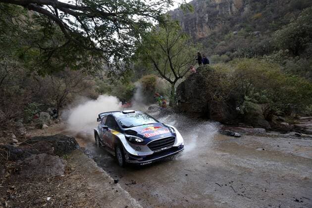 WRC Motorsport Rallye WM Rally Guanajuato Mexico 09 - 12 March 2017 08.03.2017 - Sebastien Ogier (FRA)-Julien Ingrassia (FRA) Ford Fiesta WRC, M World Rally Team 