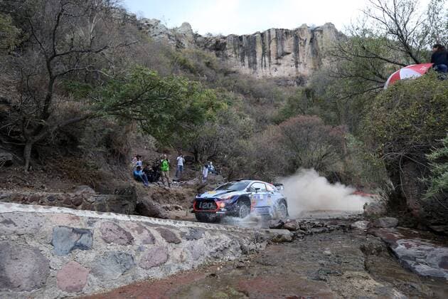 WRC Motorsport Rallye WM Rally Guanajuato Mexico 09 - 12 March 2017 08.03.2017 - Thierry Neuville (BEL)-Nicolas Gilsoul (BEL) Hyundai i20 Coupe WRC, Hyundai Motorsport 
