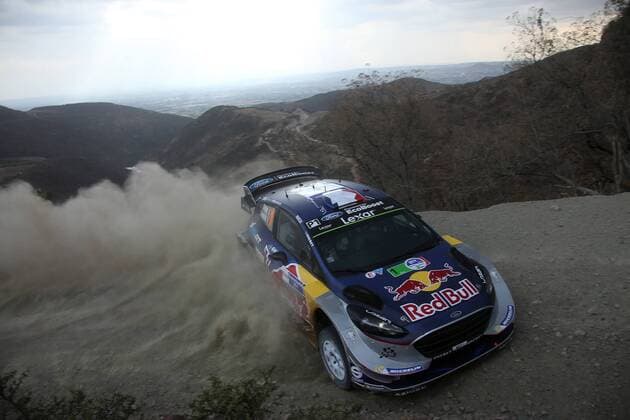 WRC Motorsport Rallye WM Rally Guanajuato Mexico 09 - 12 March 2017 08.03.2017 - Sebastien Ogier (FRA)-Julien Ingrassia (FRA) Ford Fiesta WRC, M World Rally Team 