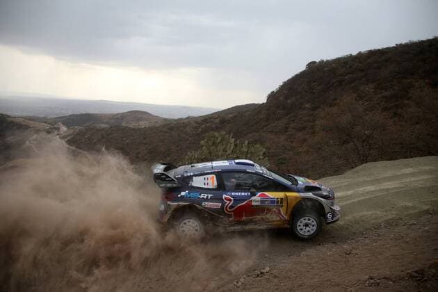 WRC Motorsport Rallye WM Rally Guanajuato Mexico 09 - 12 March 2017 08.03.2017 - Sebastien Ogier (FRA)-Julien Ingrassia (FRA) Ford Fiesta WRC, M World Rally Team 