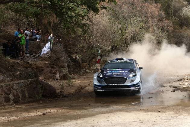 WRC Motorsport Rallye WM Rally Guanajuato Mexico 09 - 12 March 2017 08.03.2017 - Ott Tanak (EAU)-Martin Jarveoja (EST),Ford Fiesta WRC, M World Rally Team 