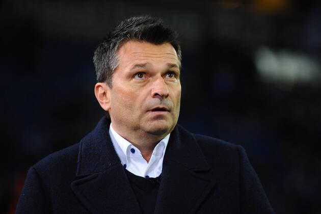 GER, UEFA EL, FC Schalke 04 (GER) vs Bor. Moenchengladbach (GER) 09.03.2017, Veltins-Arena, Gelsenkirchen, GER, UEFA EL, FC Schalke 04 (GER) vs Bor. Moenchengladbach (GER), im Bild Christian Heidel ( Manager Schalke ) Foto © nordphoto Treese nordphotoxTreese