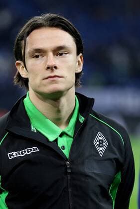 09.03.2017 - Nico Schulz (Borussia Mönchengladbach) beim Europa League Achtelfinal Hinspiel (Saison 2016 17) FC Schalke 04 - Borussia Mönchengladbach. Copyright mpsport Thomas Pakusch