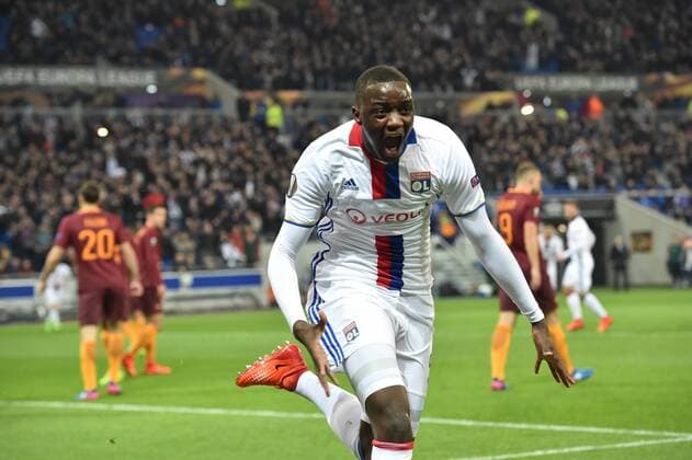 Bilder des Tages - SPORT Fußball, EL, Olympique Lyon - AS Rom But de Mouctar Diakhaby (lyon) FOOTBALL : Lyon vs Rome - Ligue Europa - 1 8e de finale - 09 03 2017 FredericChambert Panoramic 