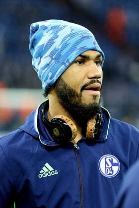 09.03.2017 - Eric Maxim Choupo-Moting (FC Schalke 04) beim Europa League Achtelfinal Hinspiel (Saison 2016 17) FC Schalke 04 - Borussia Mönchengladbach. Copyright mpsport Thomas Pakusch