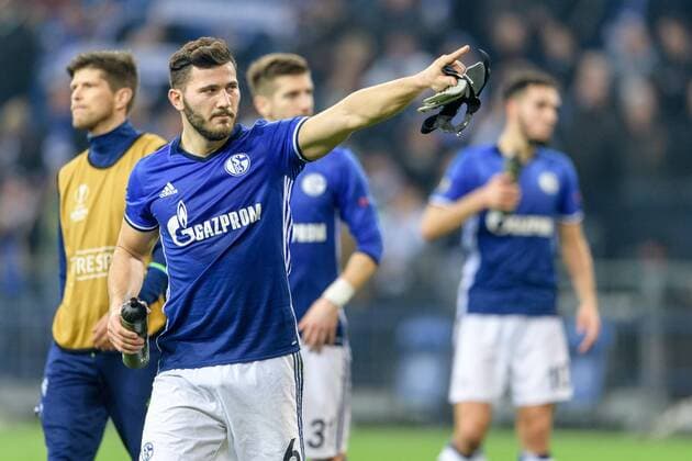Sead Kolasinac (FC Schalke 04 6) beim Europa League Spiel zwischen dem FC Schalke 04 und Borussia Moenchengladbach am 09.03.2017, Gelsenkirchen Copyright: xSchuelerx xEibnerx-xPressefotox EP_JSE