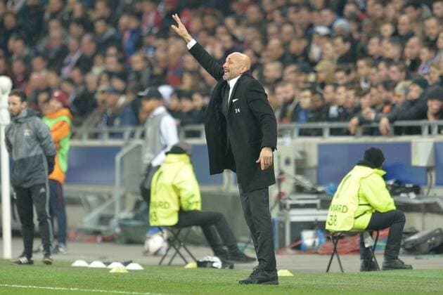 Luciano Spalletti (rome) - Fussball, Europaleague, Olympique Lyon vs. AS Rom - 09 03 2017 FredericChambert Panoramic 