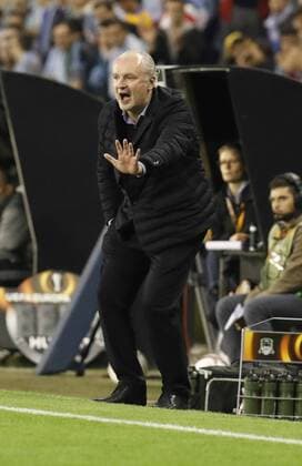 Igor Shalimov. 1 8 first leg match of Europa League between Celta Vigo and FK Krasnodar. In this picture, Igor Shalimov. xJORGExLANDINx 