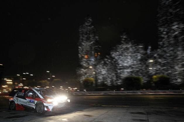 Finnish Juho Hanninen drives his Toyota Yaris WRC Motorsport Rallye WM during the first stage of World Rally of Mexico in Mexico City, Mexico, 09 March 2017. The World Rally of Mexico opens its first stage at the main square of Mexico. World Rally Championship !ACHTUNG: NUR REDAKTIONELLE NUTZUNG!  Copyright: xUlisesxRuizxBasurtox MEX41 20170310-636247213117085758
