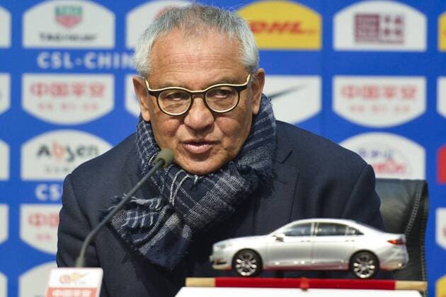JINAN, CHINA - MARCH 10: Felix Magath, head coach of Shangdong Luneng, attends a press conference PK Pressekonferenz after the 2nd round match of CSL Chinese Football Association between Shandong Luneng and Guangzhou Evergrande at Jinan Olympic Sports Center Stadium on March 10, 2017 in Jinan, Shandong Province of China.  Copyright: xVCGx CFP501333227 