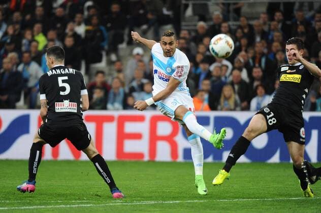 Payet (OM) FOOTBALL : Olympique Marseille vs SCO Angers - Ligue1 - 10 03 2017 FranckPennant Panoramic 