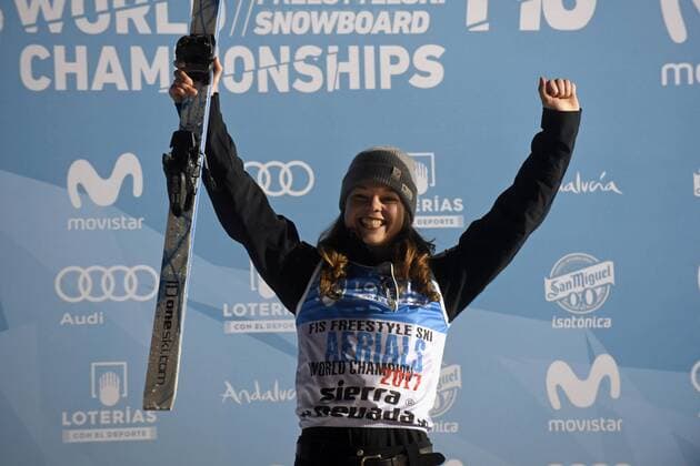 US Ashley Caldwell, gold medal, after the Women s Final Aerials of the FIS Freestyle Ski and Snowboard World Championships 2017 in Granada, Andalusia, Spain, 10 March 2017. FIS FREESTYLE SKI AND SNOWBOARD WORLD CHAMPIONSHIPS IN GRANADA !ACHTUNG: NUR REDAKTIONELLE NUTZUNG!  Copyright: xMiguelxÁngelxMolinax GRA001 20170310-636247827364817234