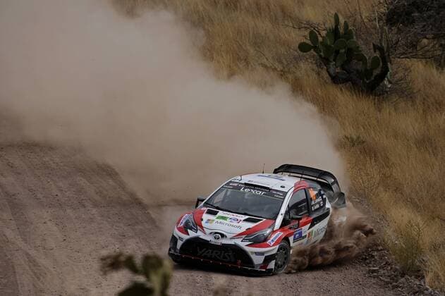 Jari-Matti Latvala (FIN), Miikka Anttila (FIN) Toyota Yaris WRC Motorsport Rallye WM WRC Rally Mexico 2017 Rally Mexico 2017