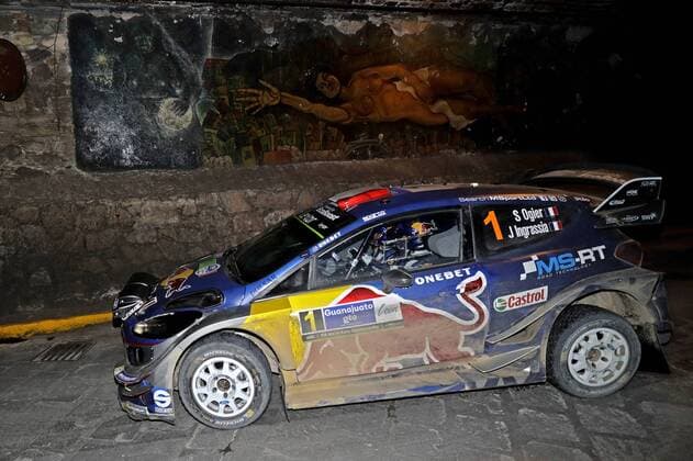 Sebastien Ogier (F), Julien Ingrassia (F) Ford Fiesta WRC Motorsport Rallye WM WRC Rally Mexico 2017 Rally Mexico 2017