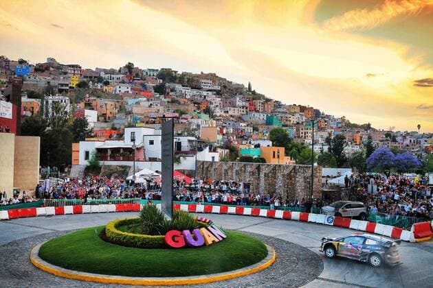 SEBASTIEN OGIER MOTORSPORT : RALLYE MEXICO - WRC Motorsport Rallye WM - 10 03 2017 SPRESSE PANORAMIC 