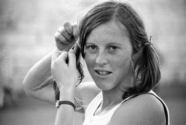 Rosemarie Ackermann, 70. Geburtstag am 4. April 2022 Leichtathletik EM 1974 in Rom, Rosemarie Witschas (DDR)