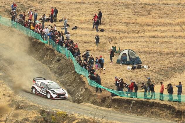British pilot Elfyn Evans rides his Ford Fiesta WRC Motorsport Rallye WM during the Half Moon stage at the 14th World Rally Championship in Leon, Guanajuato state, Mexico, 11 March 2017. 14TH WORLD RALLY CHAMPIONSHIP IN MEXICO !ACHTUNG: NUR REDAKTIONELLE NUTZUNG!  Copyright: xUlisesxRuizxBasurtox MEX001 20170311-636248560611733649