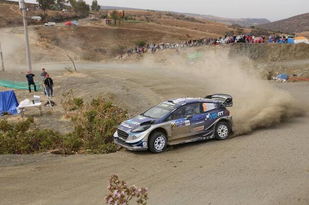 Stonian pilot Ott Tanak rides his Ford Fiesta WRC Motorsport Rallye WM during the Half Moon stage at the 14th World Rally Championship in Leon, Guanajuato state, Mexico, 11 March 2017. 14TH WORLD RALLY CHAMPIONSHIP IN MEXICO !ACHTUNG: NUR REDAKTIONELLE NUTZUNG!  Copyright: xUlisesxRuizxBasurtox MEX001 20170311-636248591337911944