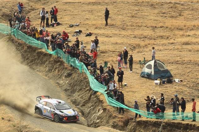 Belgian pilot Thierry Neuville rides his Hyundai I20 Coupe WRC Motorsport Rallye WM during the Half Moon stage at the 14th World Rally Championship in Leon, Guanajuato state, Mexico, 11 March 2017. 14TH WORLD RALLY CHAMPIONSHIP IN MEXICO !ACHTUNG: NUR REDAKTIONELLE NUTZUNG!  Copyright: xUlisesxRuizxBasurtox MEX001 20170311-636248597051650690