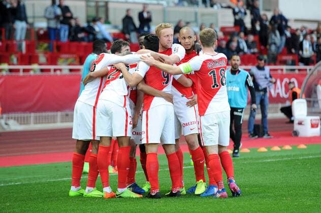 02 FABINHO (mon) - 25 KAMIL GLIK (mon) - JOIE FOOTBALL : AS Monaco vs Girondins de Bordeaux - Ligue 1 - 11 03 2017 FEP Panoramic 