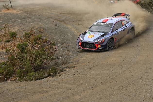 Spanish pilot Daniel Sordo rides his Hyundai I20 Coupe WRC Motorsport Rallye WM during the Half Moon stage at the 14th World Rally Championship in Leon, Guanajuato state, Mexico, 11 March 2017. 14TH WORLD RALLY CHAMPIONSHIP IN MEXICO !ACHTUNG: NUR REDAKTIONELLE NUTZUNG!  Copyright: xUlisesxRuizxBasurtox MEX001 20170311-636248618191136359