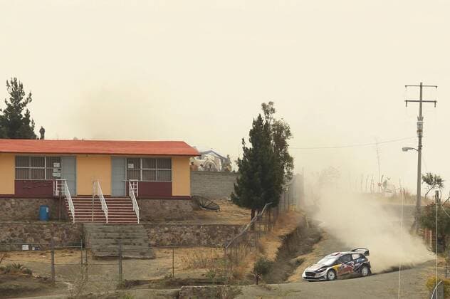French pilot Sebastien Ogier rides his Ford Fiesta WRC Motorsport Rallye WM during the Half Moon stage at the 14th World Rally Championship in Leon, Guanajuato state, Mexico, 11 March 2017. 14TH WORLD RALLY CHAMPIONSHIP IN MEXICO !ACHTUNG: NUR REDAKTIONELLE NUTZUNG!  Copyright: xUlisesxRuizxBasurtox MEX001 20170311-636248618246827645