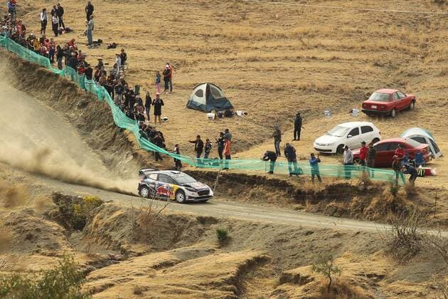 CORRECTS CAR French pilot Sebastien Ogier rides his Ford Fiesta WRC Motorsport Rallye WM during the Half Moon stage at the 14th World Rally Championship in Leon, Guanajuato state, Mexico, 11 March 2017. 14TH WORLD RALLY CHAMPIONSHIP IN MEXICO !ACHTUNG: NUR REDAKTIONELLE NUTZUNG!  Copyright: xUlisesxRuizxBasurtox MEX001 20170311-636248618904671211