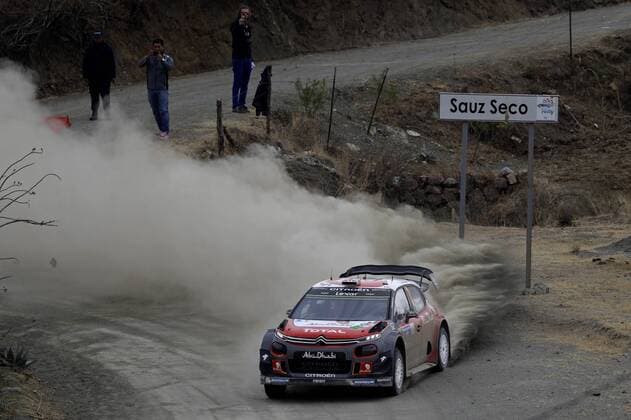 Motorsport, Rallye Mexiko Kris Meeke (GB), Paul Nagle (IRL) Citroen C3 WRC Motorsport Rallye WM WRC Rally Mexico 2017 Rally Mexico 2017