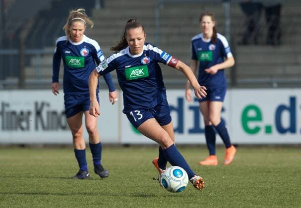 Fussball Frauen 1.Bundesliga 12.03.2017 Potsdam Karl Liebknecht Stadion 1 FFC Turbine Potsdam geg TSG 1899 Hoffenheim 1 : 0 Lia WÄLTI ( WAELTI ) 13 Turbine