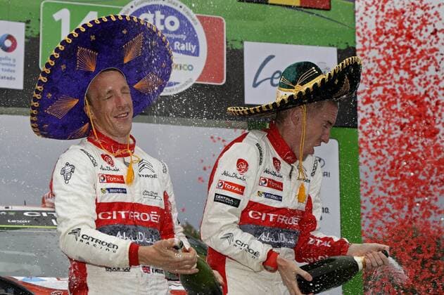 WRC, Meeke und Nagle gewinnen Rallye Mexiko Kris Meeke (GB), Paul Nagle (GB) WRC Motorsport Rallye WM Rally Mexico 2017 Rally Mexico 2017