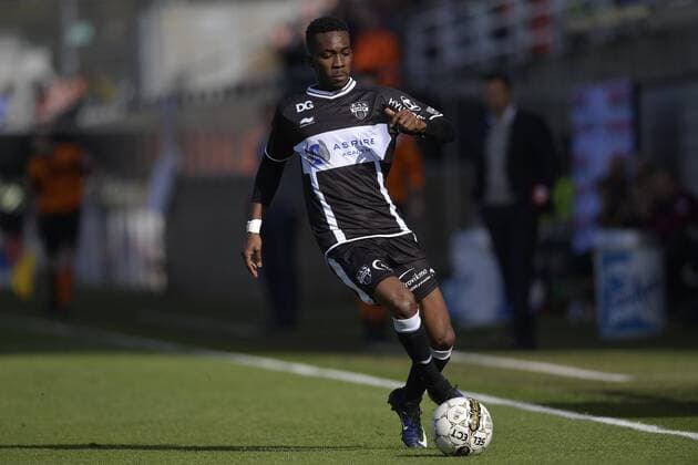 : Henry Onyekuru of KAS Eupen FOOTBALL : KAS Eupen vs SV Zulte Waregem - Jupiler Pro League - Championnat Belge - 12 03 2017 PhotoNews Panoramic 