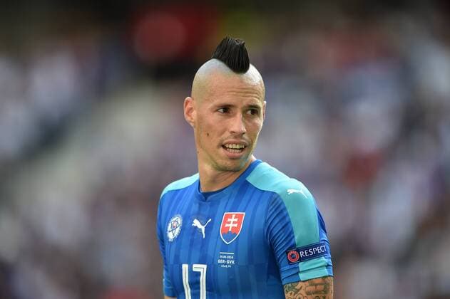 Lille Metropole, Stadium Pierre Mauroy, 26.06.16, Fussball - EURO 2016 - Deutschland - Slowakai Bild: Marek Hamsik (Slowakei) xsmmpJPGx