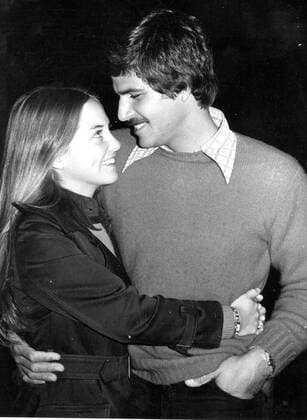 MARK SPITZ WITH HIS WIFE SIX MONTHS SUSAN IN LONDON ON 6 11 1973. COPYRIGHT 1973.MARKSPITZRETRO MARK SPITZ - ZUMAg49_ 77752955st Copyright: xGlobexPhotosx