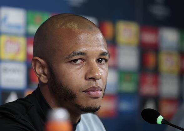 March 13, 2017 - Turin, Italy - Yacine Brahimi during the press conference PK Pressekonferenz before Champions League match between Juventus v Porto, in Turin, on March 13, 2016 Juventus v FC Porto - UEFA Champions League Round of 16: Second Leg Previews  - ZUMAn230 20170313_zaa_n230_020 Copyright: xLorisxRosellix