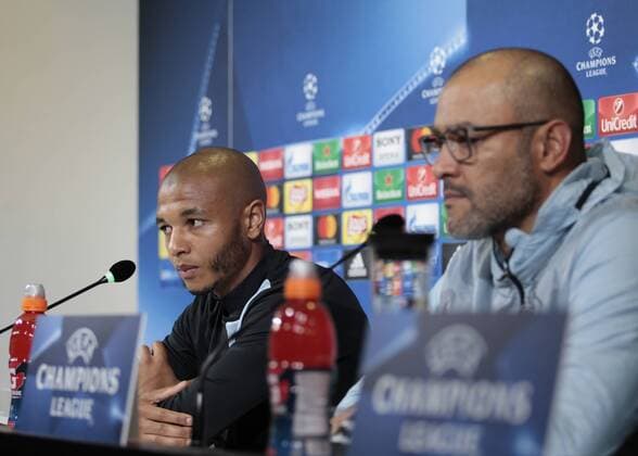 March 13, 2017 - Turin, Italy - Yacine Brahimi during the press conference PK Pressekonferenz before Champions League match between Juventus v Porto, in Turin, on March 13, 2016 Juventus v FC Porto - UEFA Champions League Round of 16: Second Leg Previews  - ZUMAn230 20170313_zaa_n230_040 Copyright: xLorisxRosellix