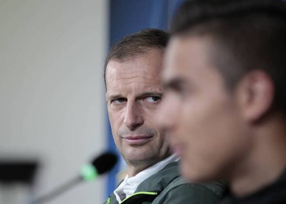 March 13, 2017 - Turin, Italy - Massimiliano Allegri during the press conference PK Pressekonferenz before Champions League match between Juventus v Porto, in Turin, on March 13, 2016 Juventus v FC Porto - UEFA Champions League Round of 16: Second Leg Previews  - ZUMAn230 20170313_zaa_n230_144 Copyright: xLorisxRosellix