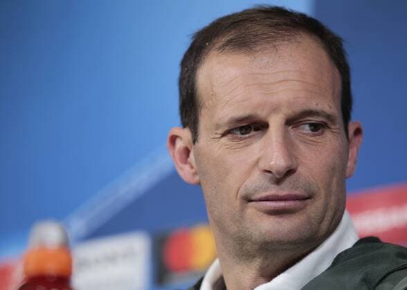 March 13, 2017 - Turin, Italy - Massimiliano Allegri during the press conference PK Pressekonferenz before Champions League match between Juventus v Porto, in Turin, on March 13, 2016 Juventus v FC Porto - UEFA Champions League Round of 16: Second Leg Previews  - ZUMAn230 20170313_zaa_n230_142 Copyright: xLorisxRosellix