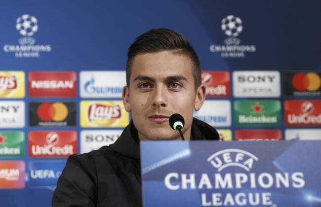 Italy: Soccer Champions League Juventus Juventus Paulo Dybala attends a press conference PK Pressekonferenz ahead of the Champions League round of 16 second leg soccer match against Porto  IsabellaxBonottox xPacificxPress
