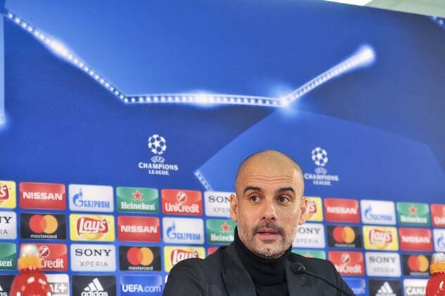 Pep Guardiola (Manchester City) FOOTBALL : PK - Manchester City - Champions League - 14 03 2017 NorbertScanella Panoramic 