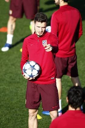 Atletico de Madrid s Saul Niguez during training session. March 14,2017.  (2017031420)