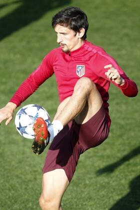 Atletico de Madrid s Stefan Savic during training session. March 14,2017.  (2017031442)