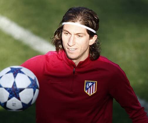 Atletico de Madrid s Filipe Luis during training session. March 14,2017.  (2017031410)
