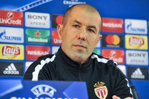 Jose Leonardo Nunes Alves Sousa Jardim (coach AS Monaco) FOOTBALL : PK - As Monaco - Champions League - 14 03 2017 NorbertScanella Panoramic 