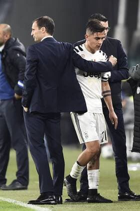 Db Torino 14 03 2017 - Champions League Juventus-Porto foto Daniele Buffa Image nella foto: Massimiliano Allegri-Paulo Dybala 